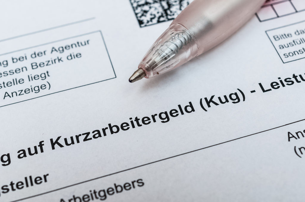 Unternehmen in Kurzarbeit werden weniger