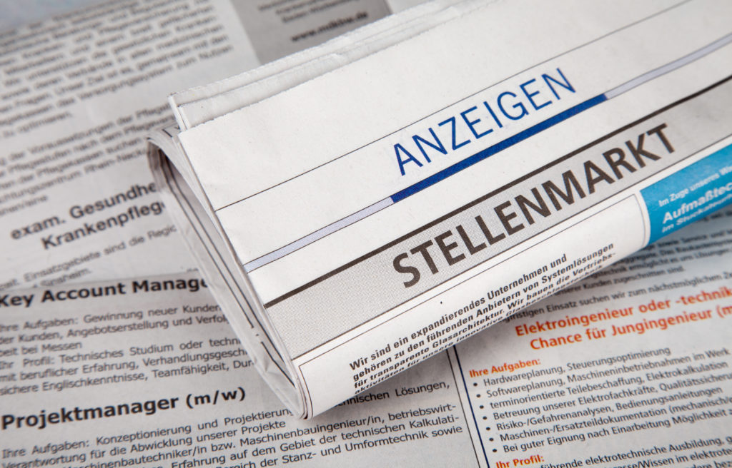 Stellenanzeigen auf den Prüfstand